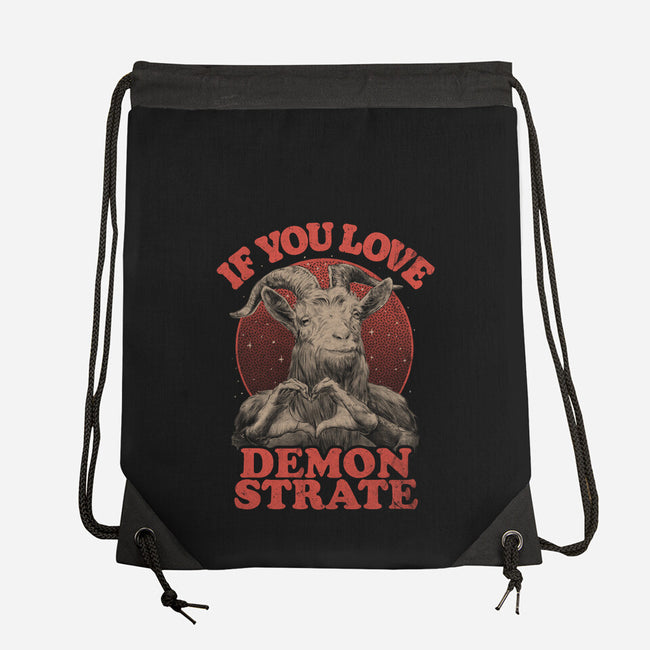 Demonstrate Love-None-Drawstring-Bag-eduely