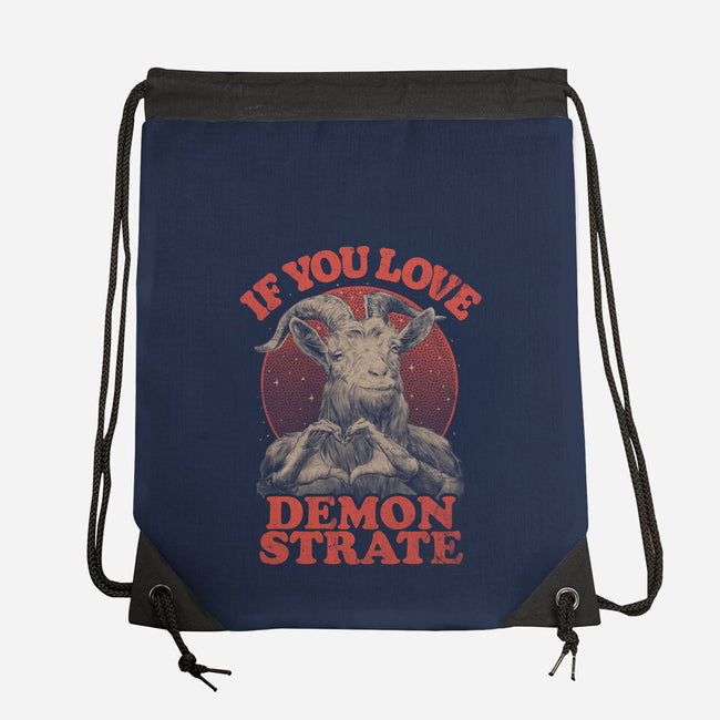 Demonstrate Love-None-Drawstring-Bag-eduely