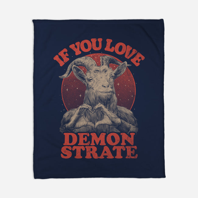 Demonstrate Love-None-Fleece-Blanket-eduely