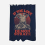 Demonstrate Love-None-Polyester-Shower Curtain-eduely
