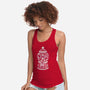Pink Gummy Machine-Womens-Racerback-Tank-Arigatees