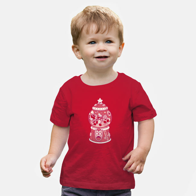 Pink Gummy Machine-Baby-Basic-Tee-Arigatees