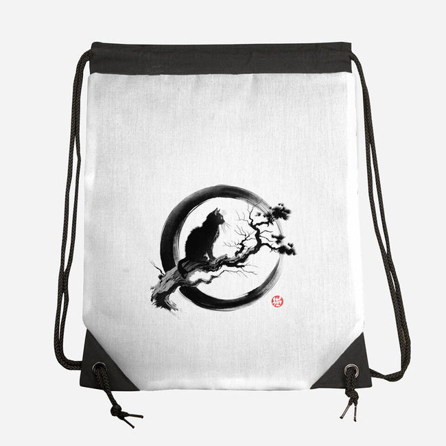 Ink Cat-None-Drawstring-Bag-ddjvigo
