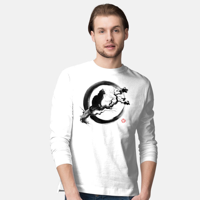 Ink Cat-Mens-Long Sleeved-Tee-ddjvigo