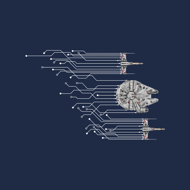 Fastest Circuit In The Galaxy-None-Polyester-Shower Curtain-NMdesign