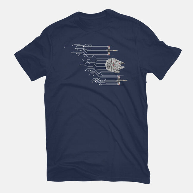 Fastest Circuit In The Galaxy-Youth-Basic-Tee-NMdesign