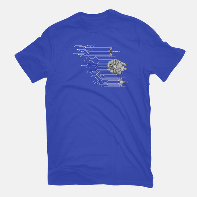 Fastest Circuit In The Galaxy-Youth-Basic-Tee-NMdesign
