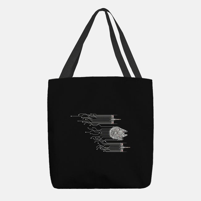 Fastest Circuit In The Galaxy-None-Basic Tote-Bag-NMdesign