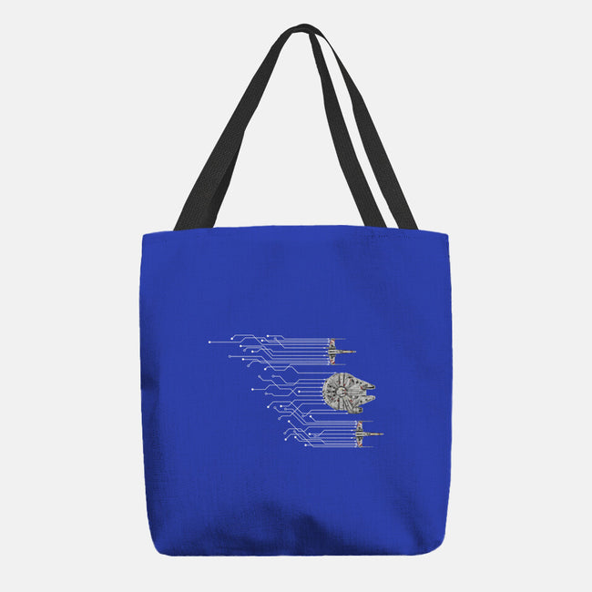 Fastest Circuit In The Galaxy-None-Basic Tote-Bag-NMdesign