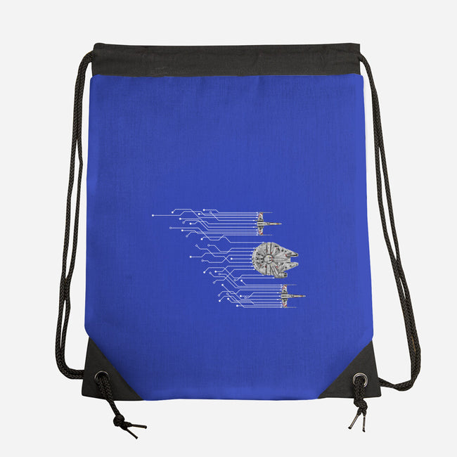 Fastest Circuit In The Galaxy-None-Drawstring-Bag-NMdesign