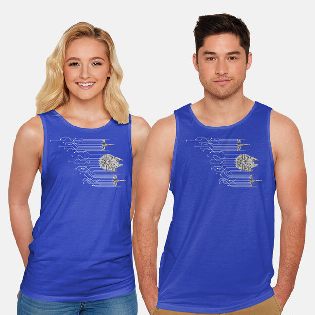 Fastest Circuit In The Galaxy-Unisex-Basic-Tank-NMdesign