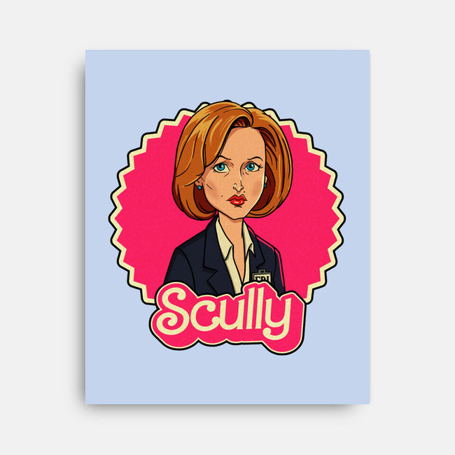 Sceptical Scully-None-Stretched-Canvas-P1yu5h