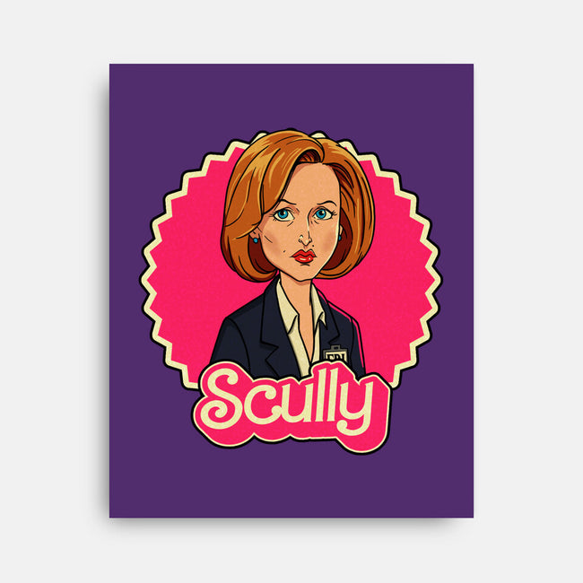 Sceptical Scully-None-Stretched-Canvas-P1yu5h