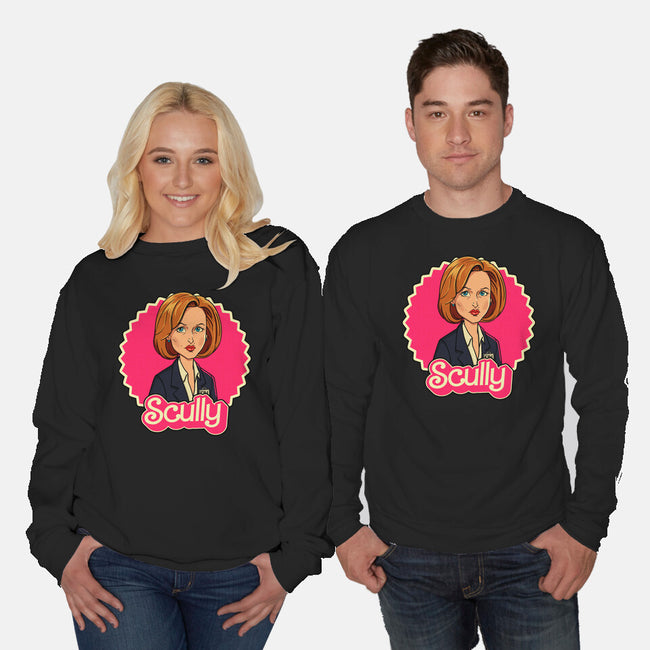 Sceptical Scully-Unisex-Crew Neck-Sweatshirt-P1yu5h