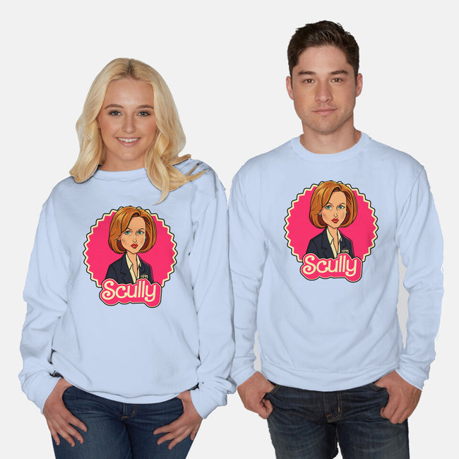 Sceptical Scully-Unisex-Crew Neck-Sweatshirt-P1yu5h