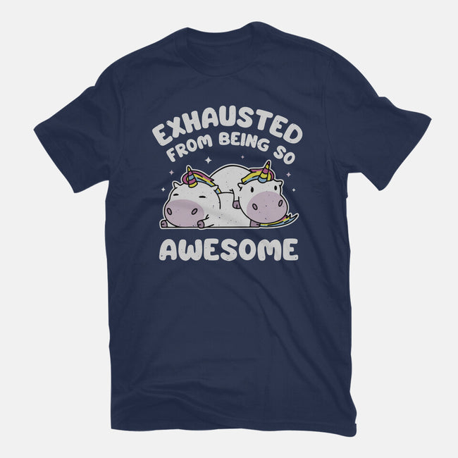 Exhausted From Being So Awesome-Mens-Premium-Tee-brunopires