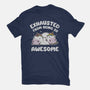 Exhausted From Being So Awesome-Mens-Premium-Tee-brunopires