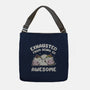 Exhausted From Being So Awesome-None-Adjustable Tote-Bag-brunopires