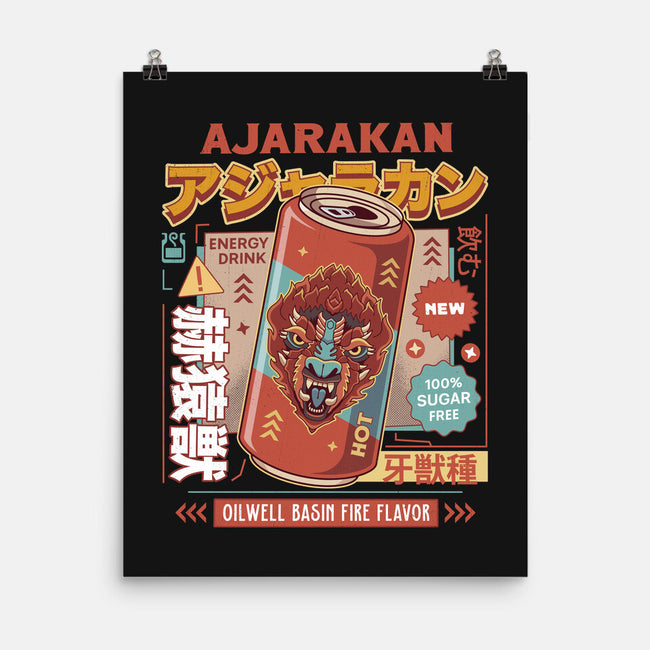 Ajarakan Energy Drink-None-Matte-Poster-LAGELANTEE