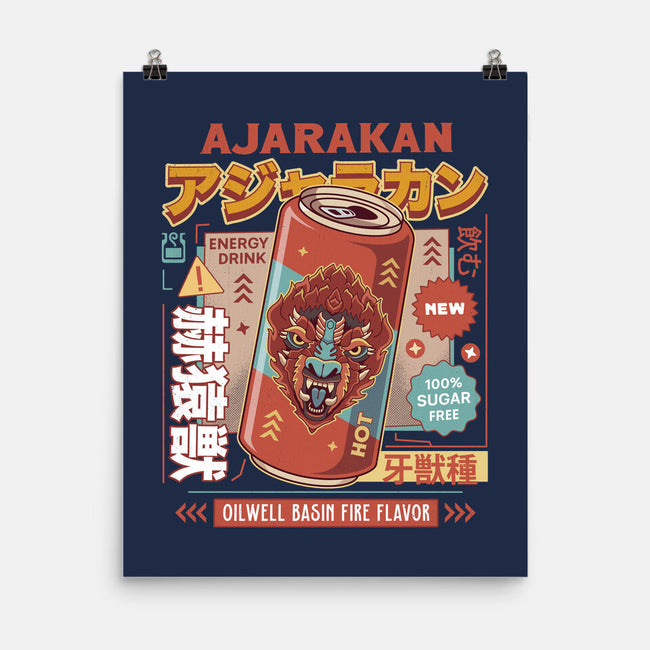Ajarakan Energy Drink-None-Matte-Poster-LAGELANTEE