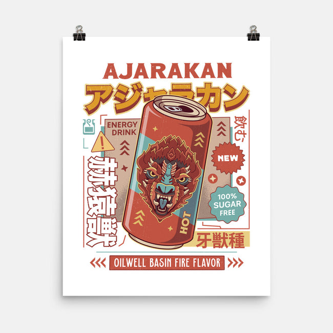 Ajarakan Energy Drink-None-Matte-Poster-LAGELANTEE