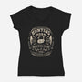 Hunting Horn Musical Club-Womens-V-Neck-Tee-LAGELANTEE