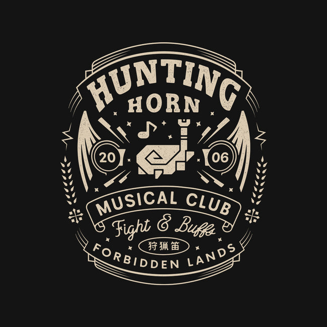 Hunting Horn Musical Club-None-Basic Tote-Bag-LAGELANTEE