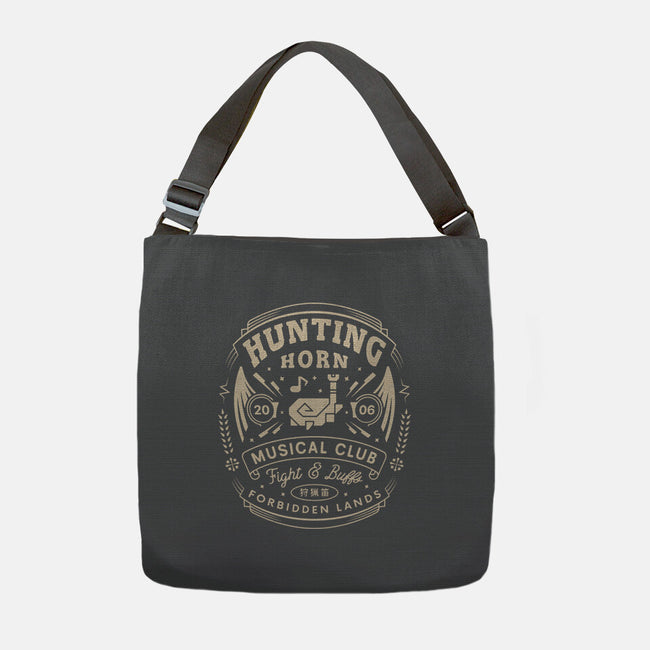 Hunting Horn Musical Club-None-Adjustable Tote-Bag-LAGELANTEE