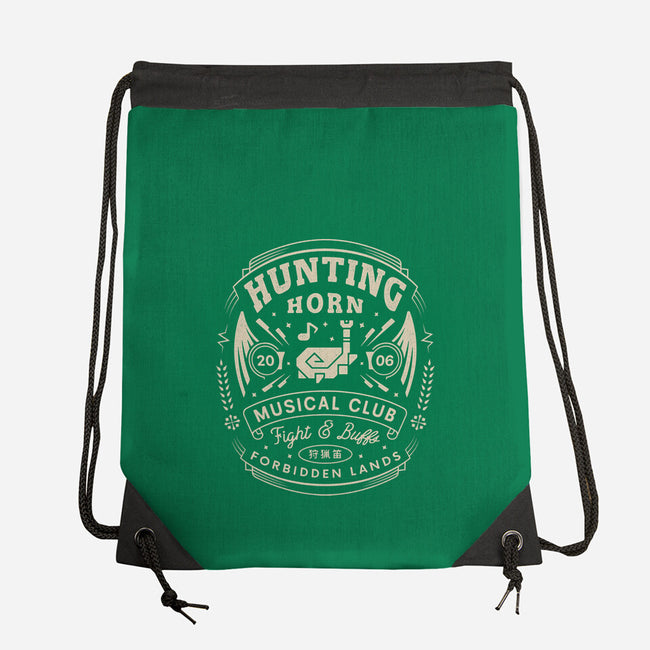Hunting Horn Musical Club-None-Drawstring-Bag-LAGELANTEE