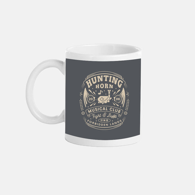 Hunting Horn Musical Club-None-Mug-Drinkware-LAGELANTEE