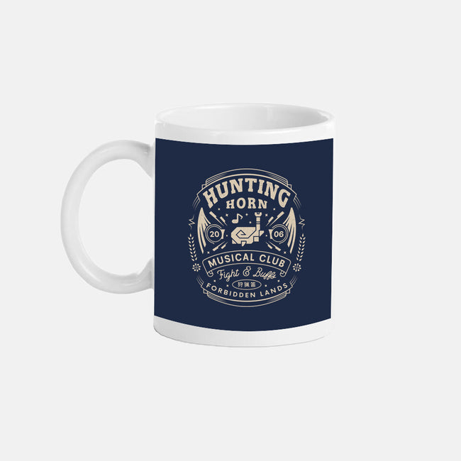 Hunting Horn Musical Club-None-Mug-Drinkware-LAGELANTEE