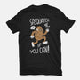 Sasquatch Me If You Can-Womens-Fitted-Tee-rarpoint