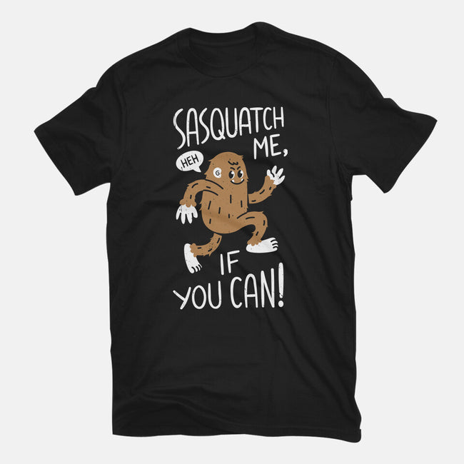 Sasquatch Me If You Can-Mens-Basic-Tee-rarpoint