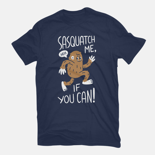Sasquatch Me If You Can-Mens-Basic-Tee-rarpoint