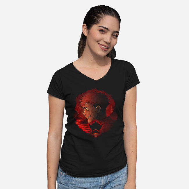 The Vessel-Womens-V-Neck-Tee-grevalra