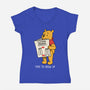 Time To Grow Up-Womens-V-Neck-Tee-imisko