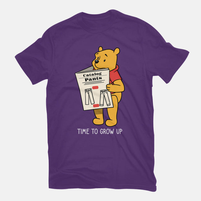 Time To Grow Up-Womens-Fitted-Tee-imisko