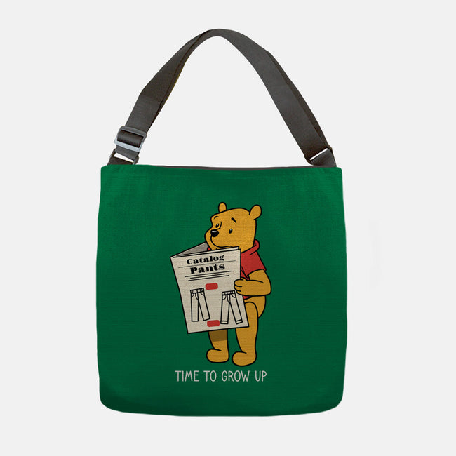 Time To Grow Up-None-Adjustable Tote-Bag-imisko