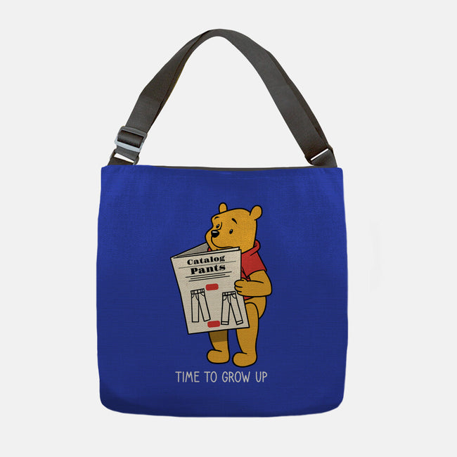 Time To Grow Up-None-Adjustable Tote-Bag-imisko