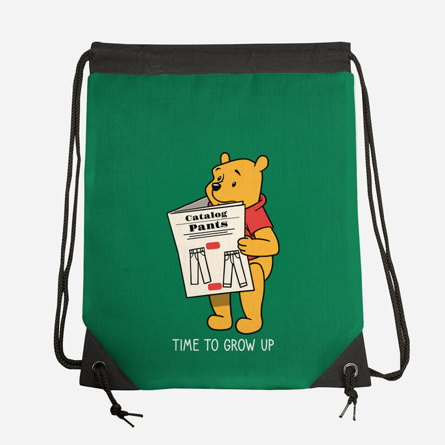 Time To Grow Up-None-Drawstring-Bag-imisko