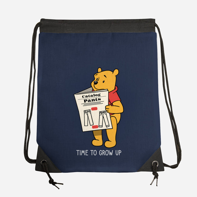 Time To Grow Up-None-Drawstring-Bag-imisko