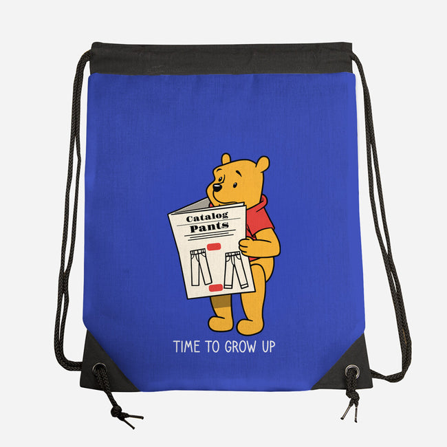 Time To Grow Up-None-Drawstring-Bag-imisko