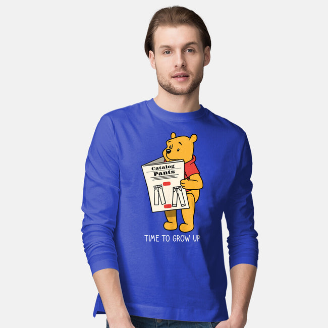 Time To Grow Up-Mens-Long Sleeved-Tee-imisko