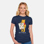 Time To Grow Up-Womens-Fitted-Tee-imisko