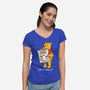 Time To Grow Up-Womens-V-Neck-Tee-imisko