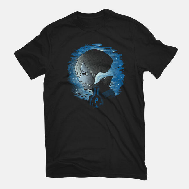 Strawhat Cook-Womens-Fitted-Tee-grevalra