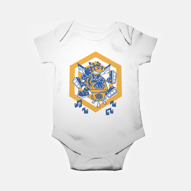 Buzzing Beats-Baby-Basic-Onesie-Henrique Torres