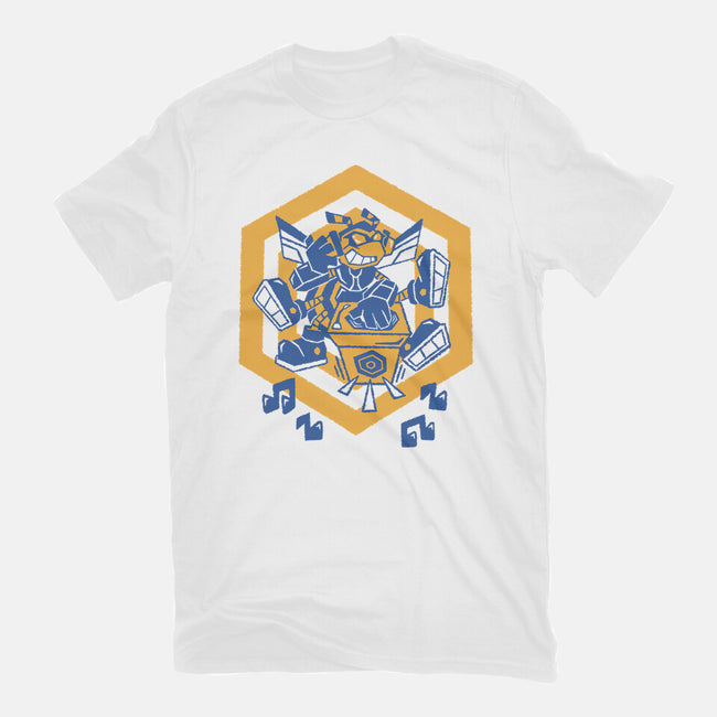 Buzzing Beats-Unisex-Basic-Tee-Henrique Torres