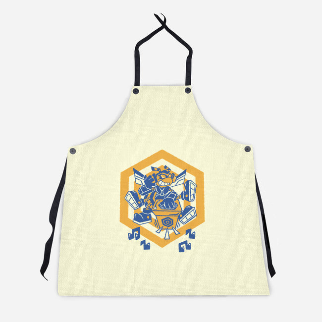 Buzzing Beats-Unisex-Kitchen-Apron-Henrique Torres