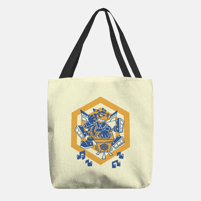Buzzing Beats-None-Basic Tote-Bag-Henrique Torres